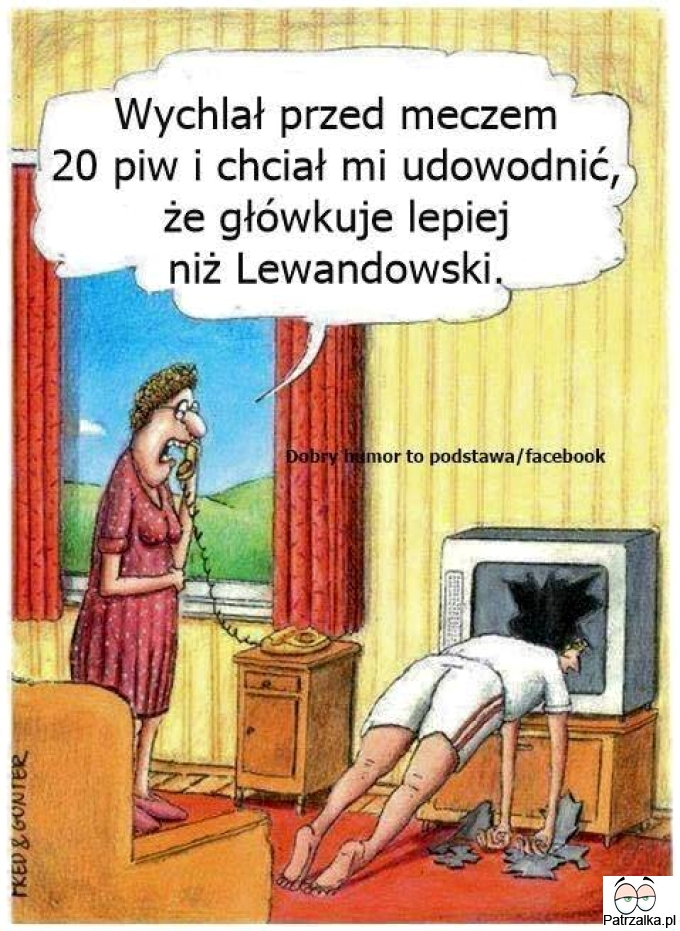 A czy Ty też główkujesz jak Lewandowski