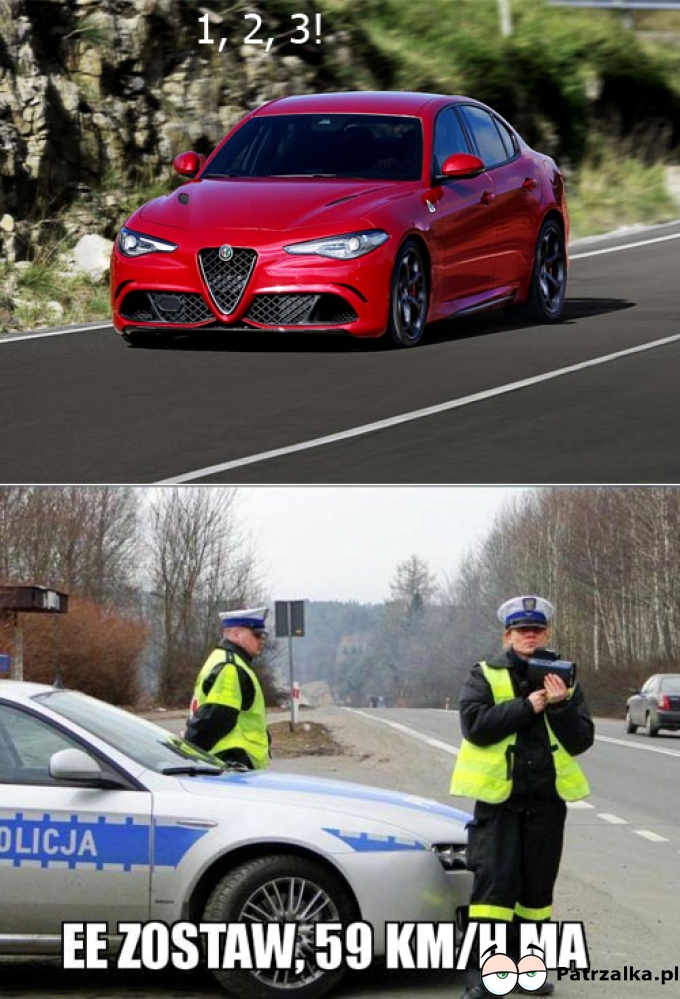 Alfa 1, 2, 3 !