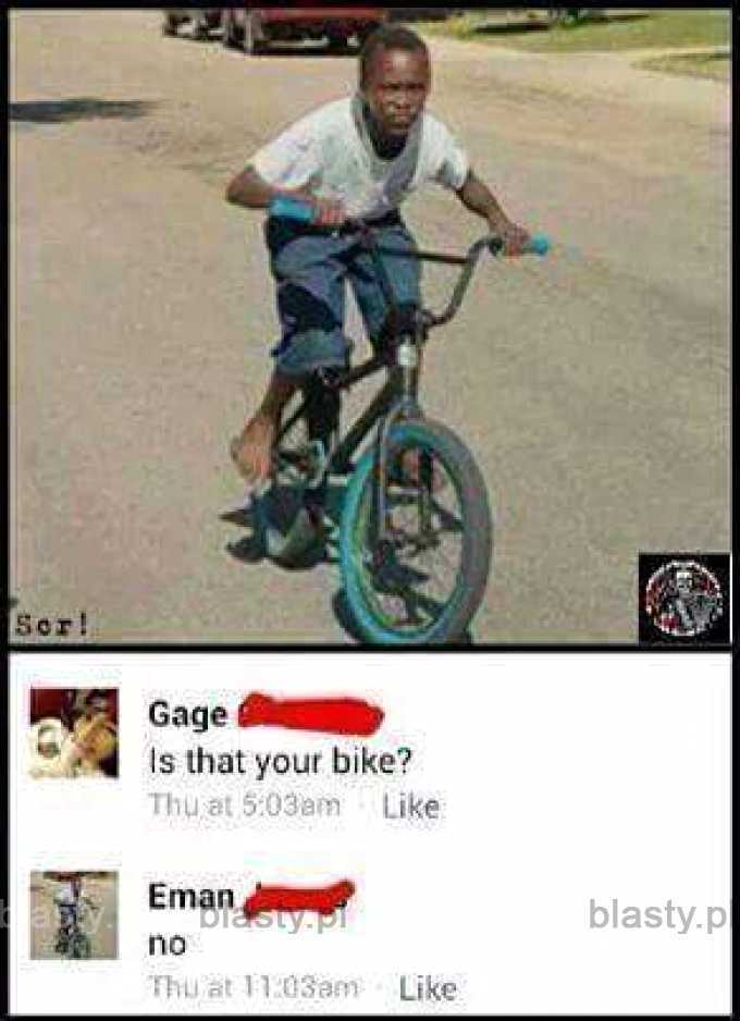 Czy to Twój rower?