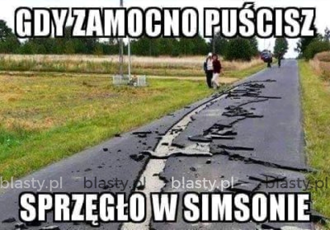 Gdy za mocno puścisz sprzęgło w simsonie