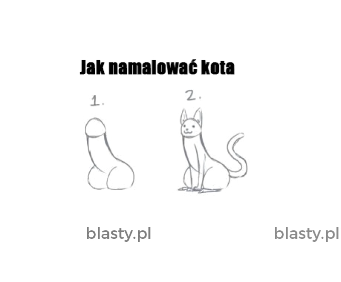 Jak namalować kota