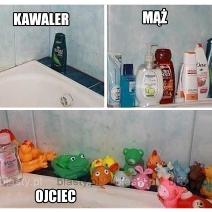 Kawaler vs mąż vs ojciec