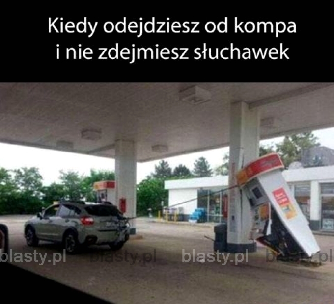 Kiedy odejdziesz od kompa i nie zdejmiesz słuchawek