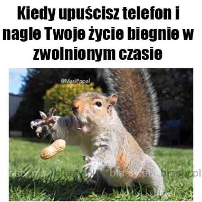 Kiedy upuścisz telefon