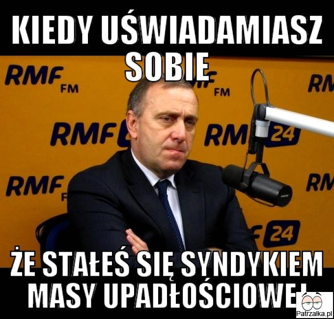 Kiedy uświadamiasz sobie, że stałeś się syndykiem masy upadłościowej