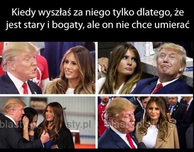 Kiedy wyszłaś za niego bo jest stary i bogaty