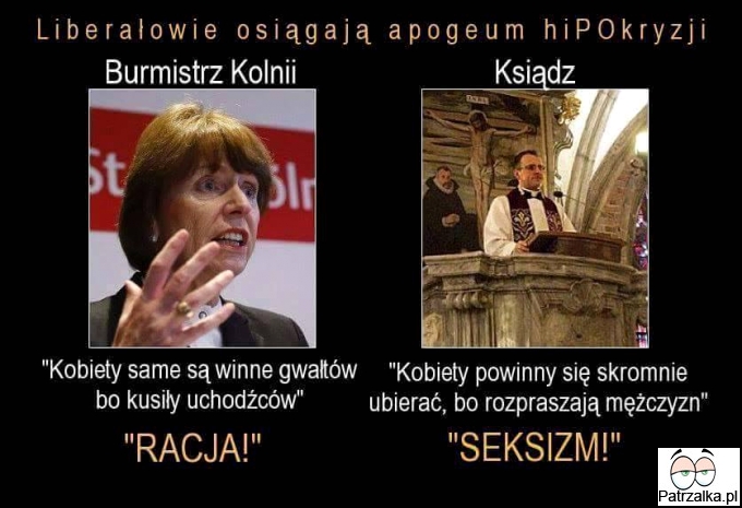 Liberałowie osiągają apogeum hipokryzji