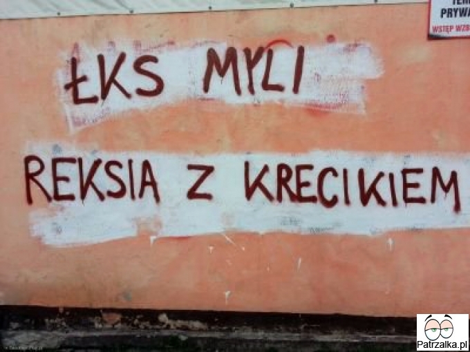 ŁKS myli reksia z krecikiem