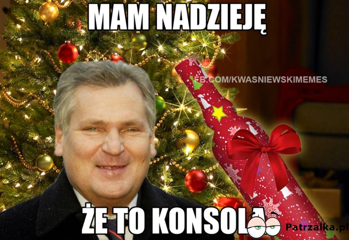 Mam nadzieję, że to konsola