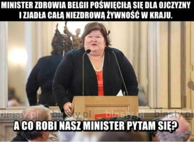 Minister zdrowia Belgii