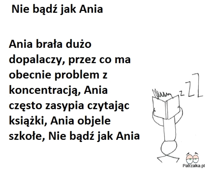 Nie bądź jak Ania