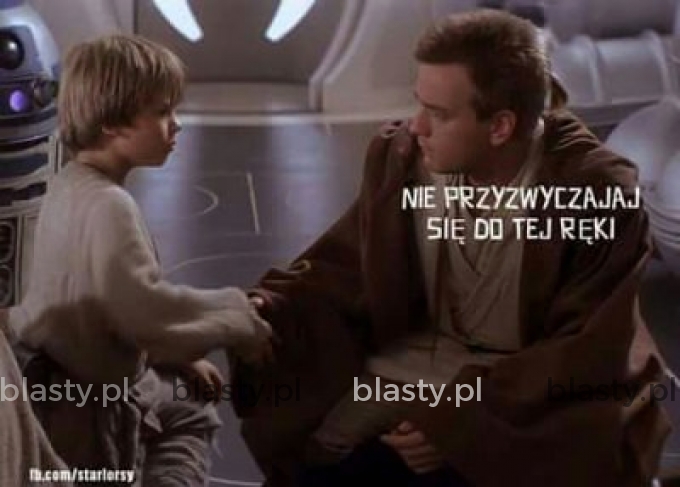 Nie przyzwyczajaj się do tej ręki