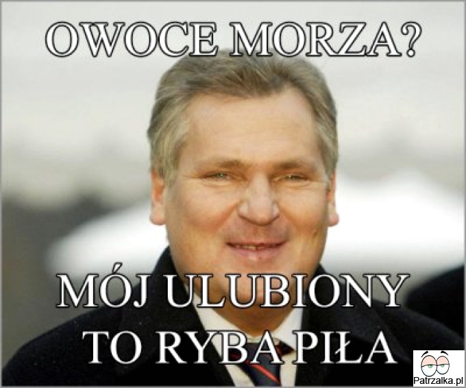 Owoce morza ?