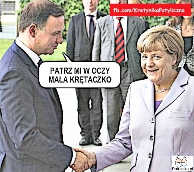 Patrz mi w oczy mała krętaczko