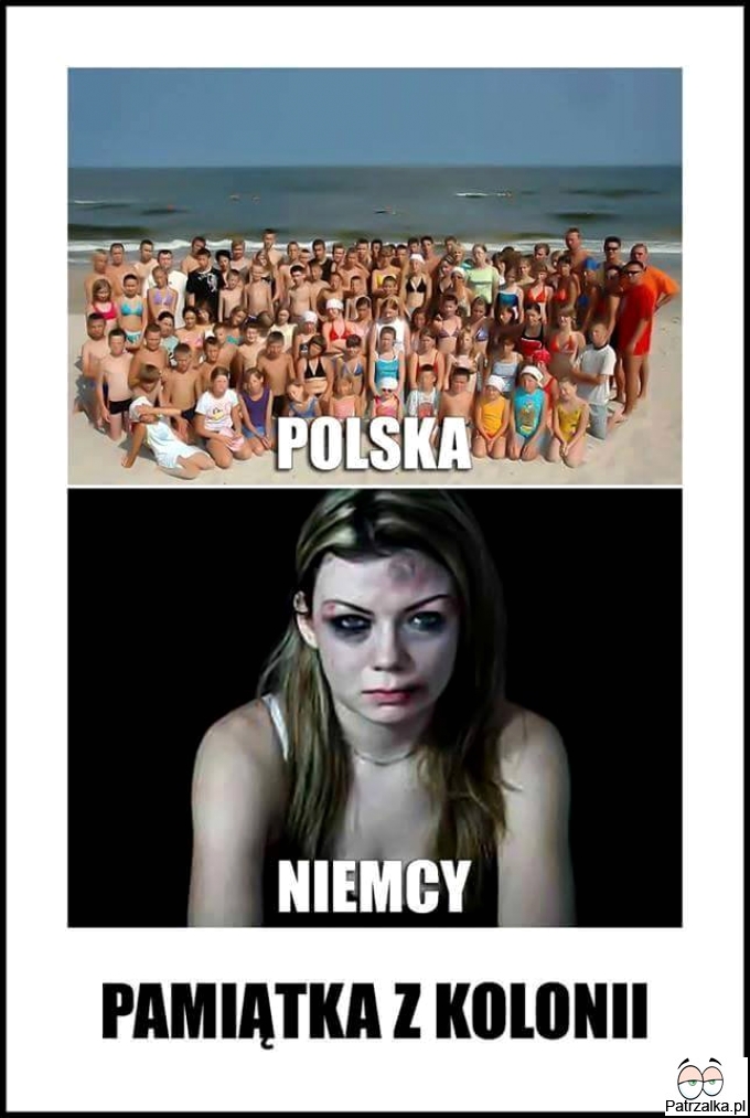 Polska vs Niemcy - Pamiątka z wakacji