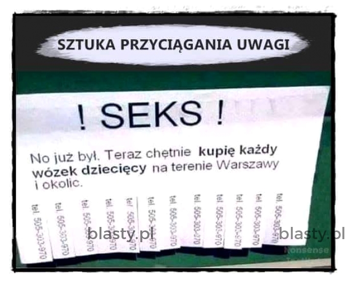 Sztuka przyciągania uwagii