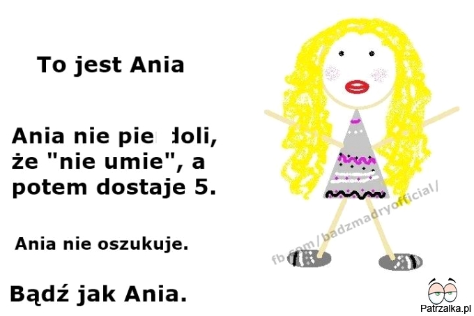 To jest Ania