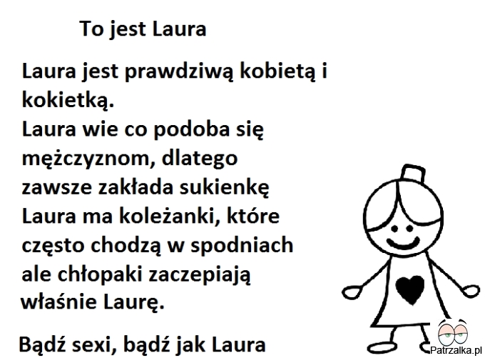 To jest Laura