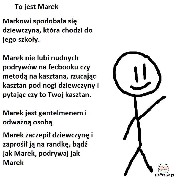 To jest Marek