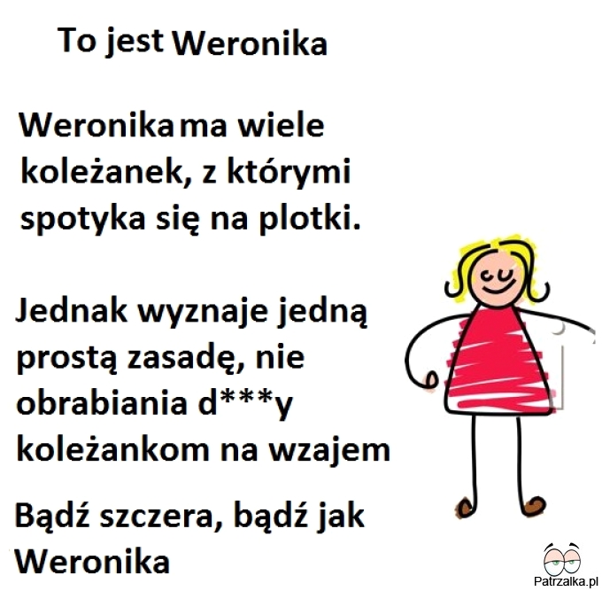To jest Weronika