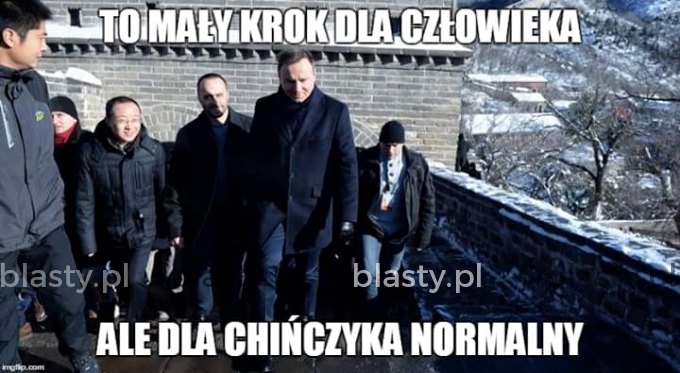 To mały krok dla człowieka ale dla chińczyka normalny