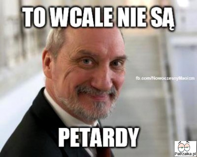 To wcale nie są petardy