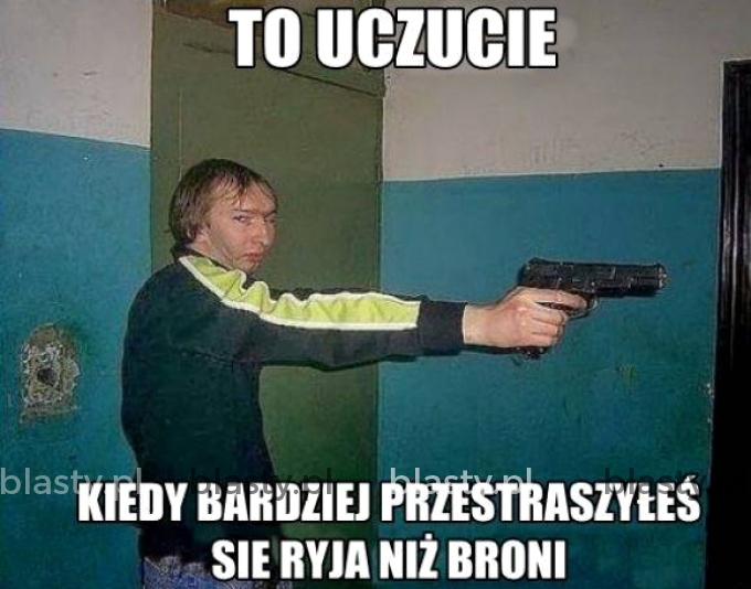 Twarz groźniejsza niż broń