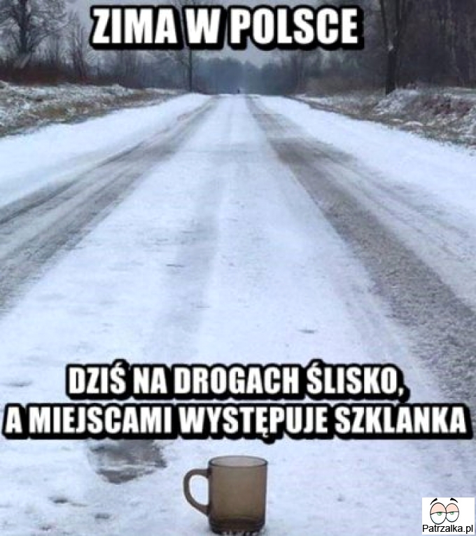 Uwaga na szklankę