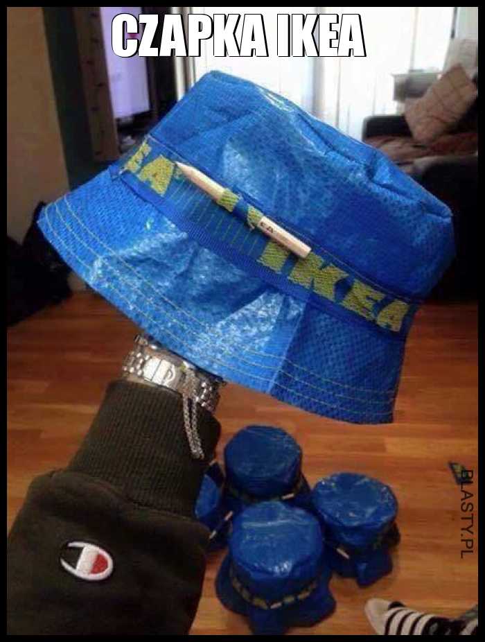 Czapka IKEA