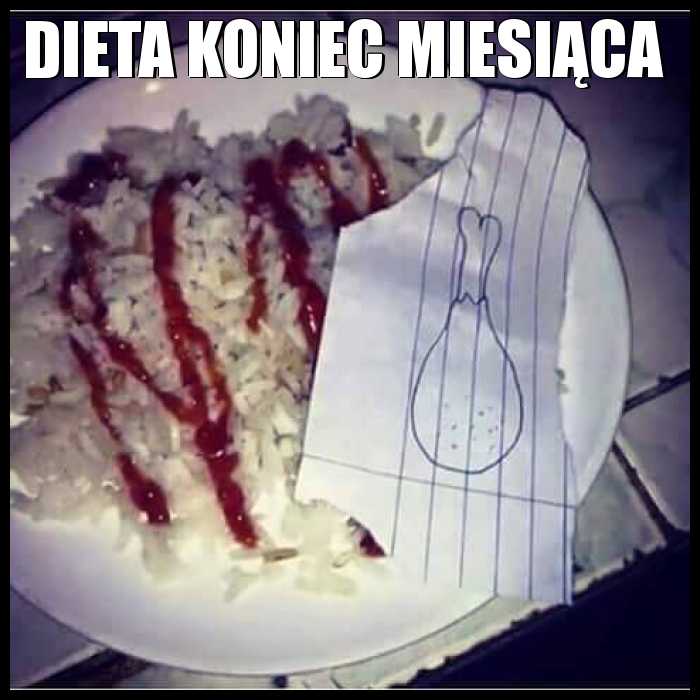 Dieta koniec miesiąca