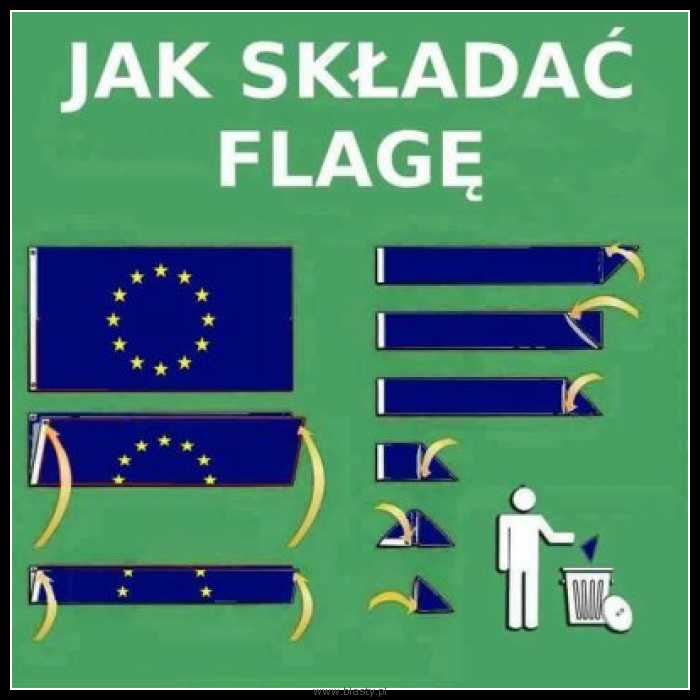 Jak składać flagę - poradnik