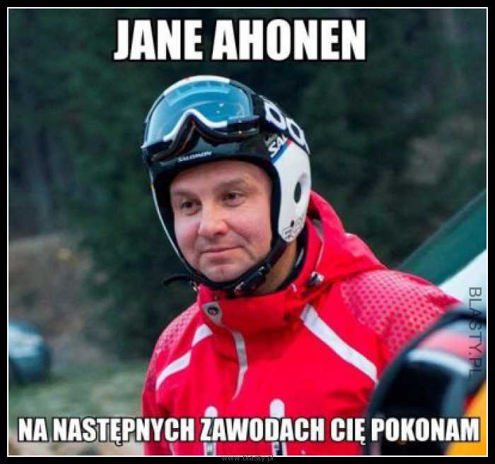 Jane Ahonen na następnych zawodach Cię pokonam