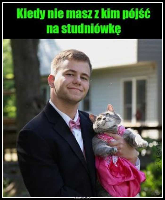 Kiedy nie masz z kim pójść na studniówkę