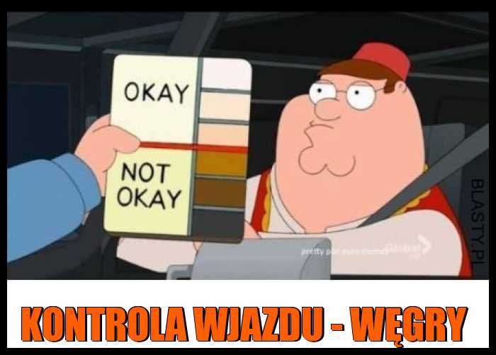 Kontrola wjazdu - Węgry