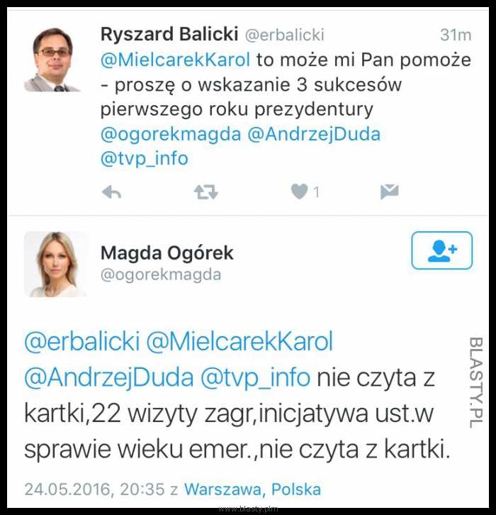 Magdalena Ogórek komentuje pierwszy rok prezydentury Andrzeja Dudy