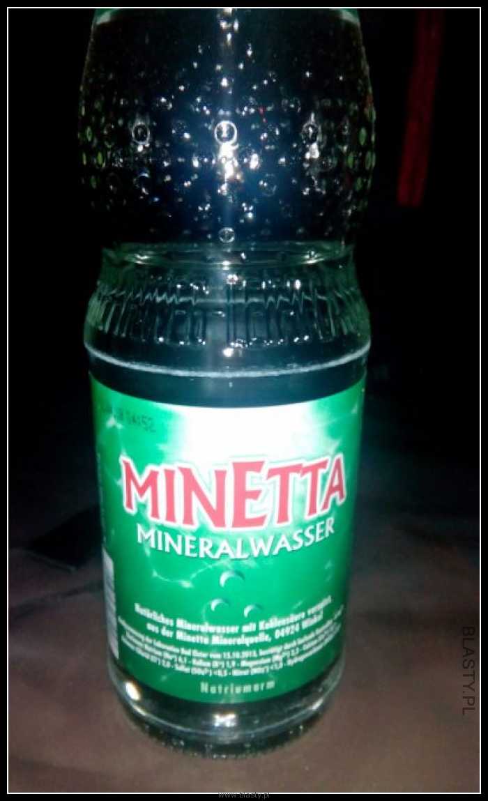 Minetta najlepsza woda mineralna
