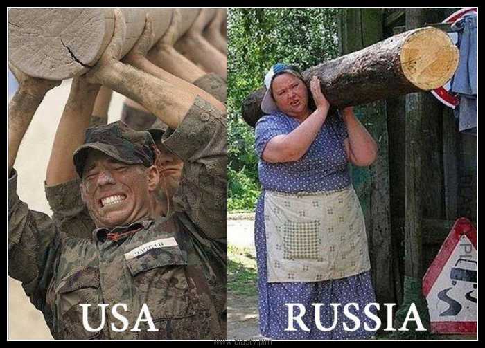 Rosja vs USA