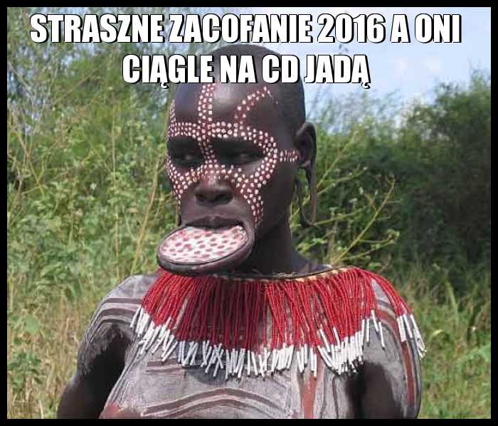 Straszne zacofanie 2016 a oni ciągle na CD jadą