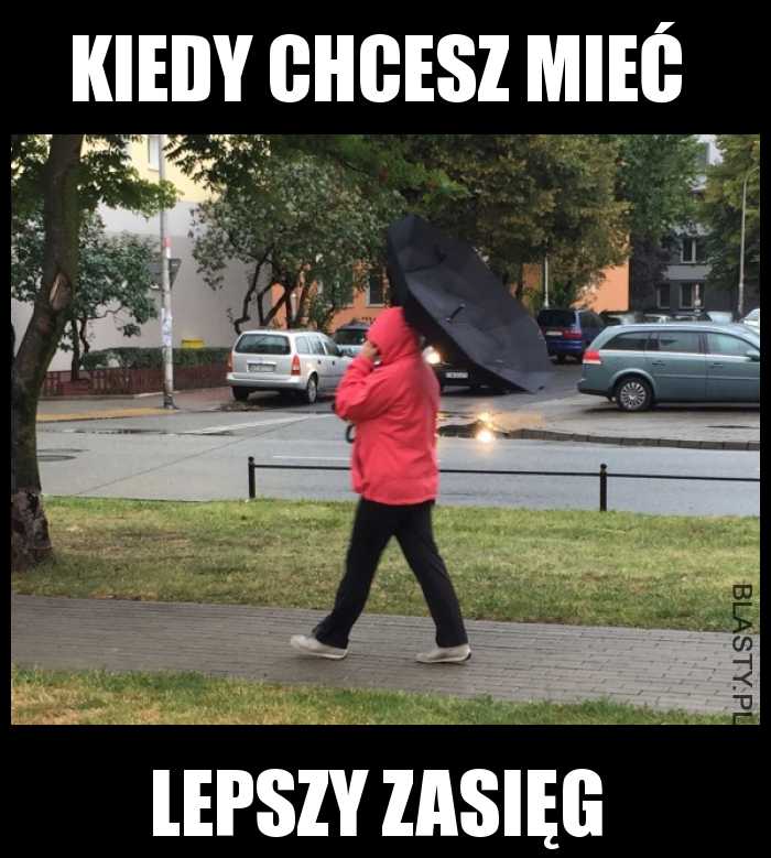 Szuka lepszego zasięgu