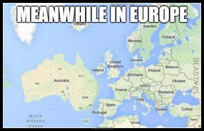 W międzyczasie w europie