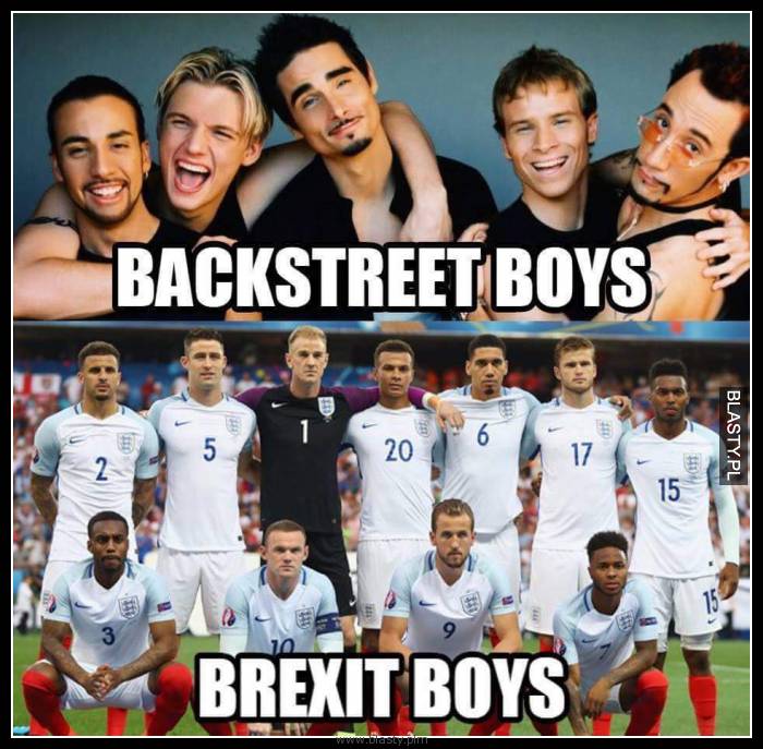 Backstreet boys vs brexit boys