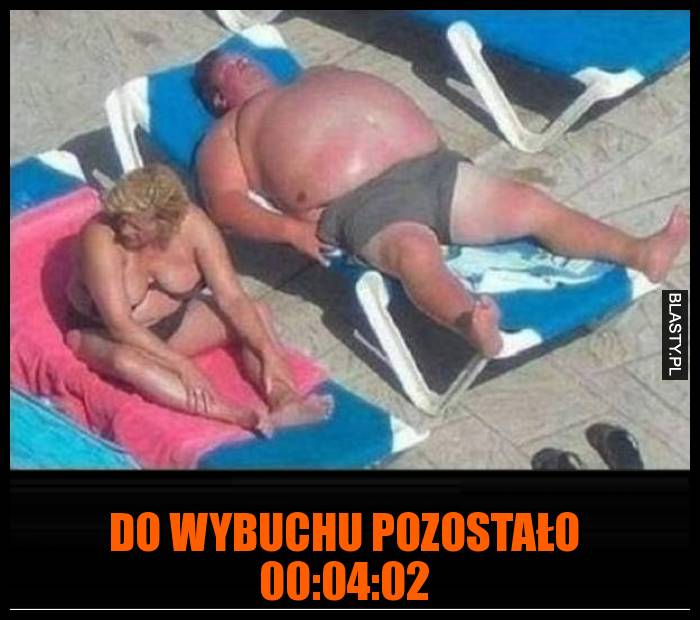 Do wybuchu pozostało 00:04:02