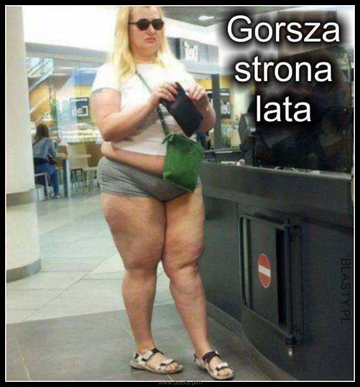 Gorsza strona lata