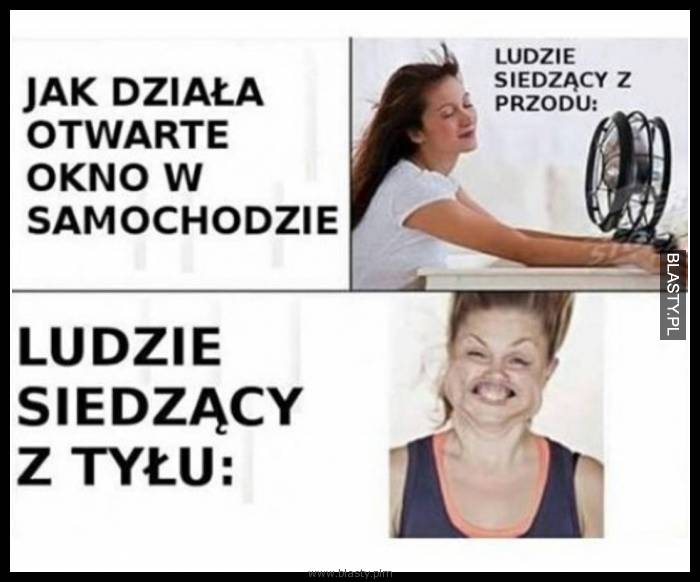 Jak działa otwarte okno w samochodzie