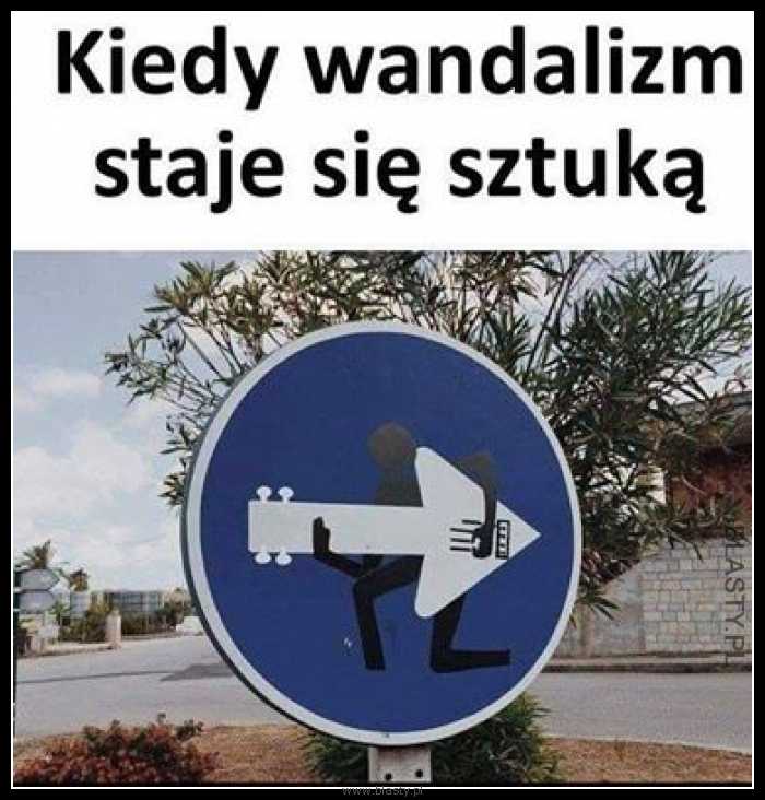 Kiedy wandalizm staję się sztuką