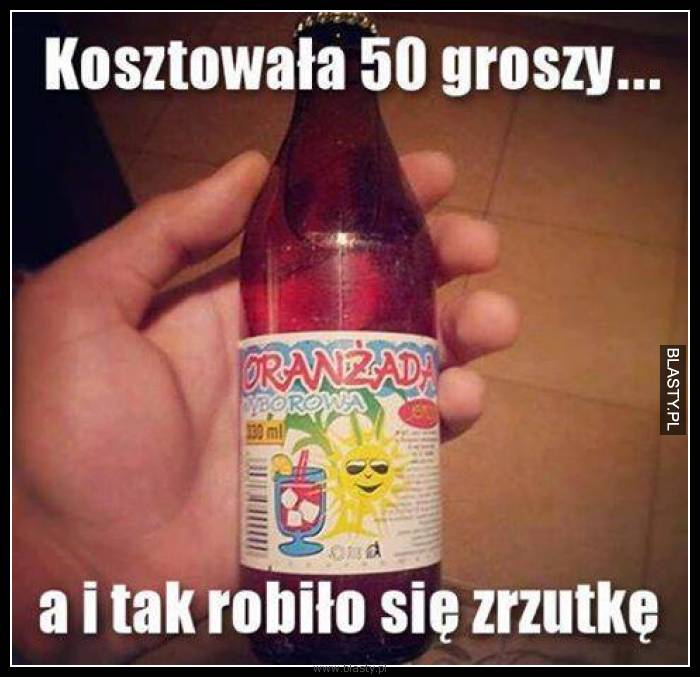 Kosztowała 50gr a i tak robiło się zrzutkę