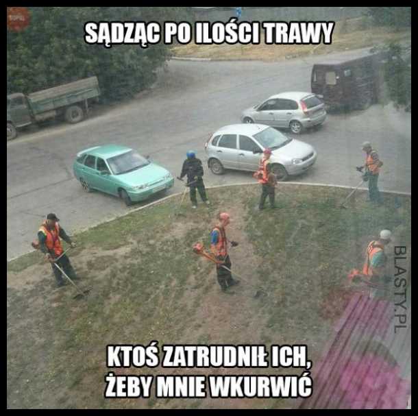 Ktoś ich zatrudnił, aby mnie wkurwiać