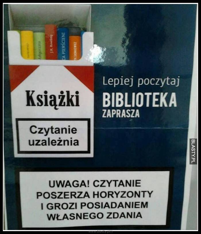 Lepiej poczytaj biblioteka zaprasza