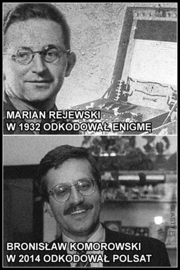 Marian Rajewski vs Bronisław Komorowski