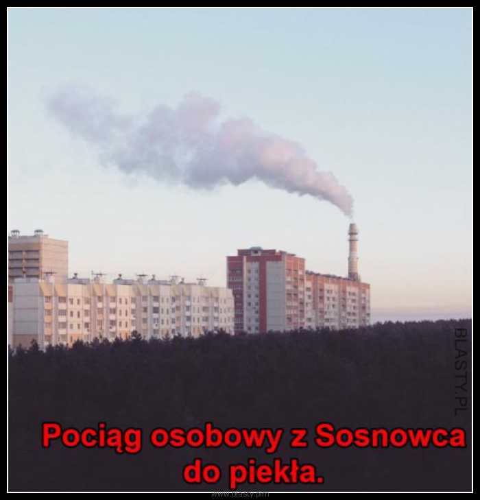 Pociąg osobowy z sosnowca